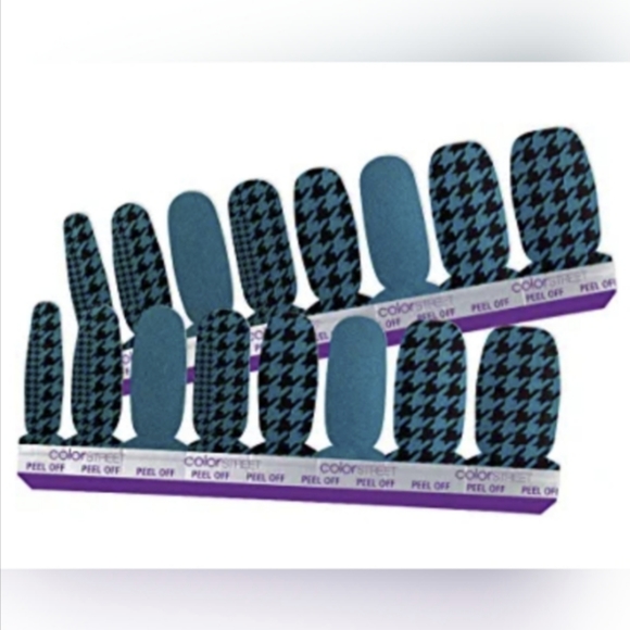 Last chance!Color Street Blue lot 3 Full Manicure Nail Polish Strips and Twosies - Picture 4 of 15